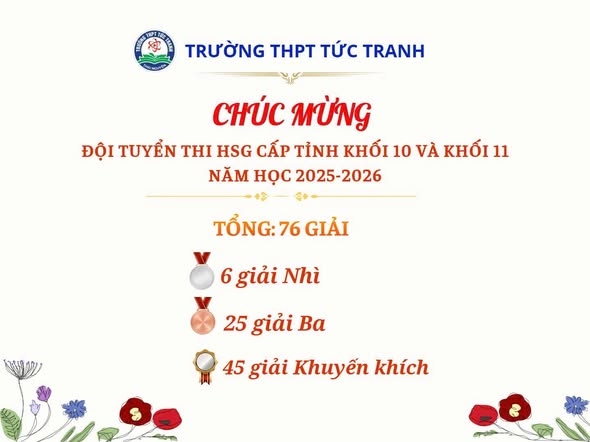 Ảnh bằng khen hoặc thành tích tiêu biểu